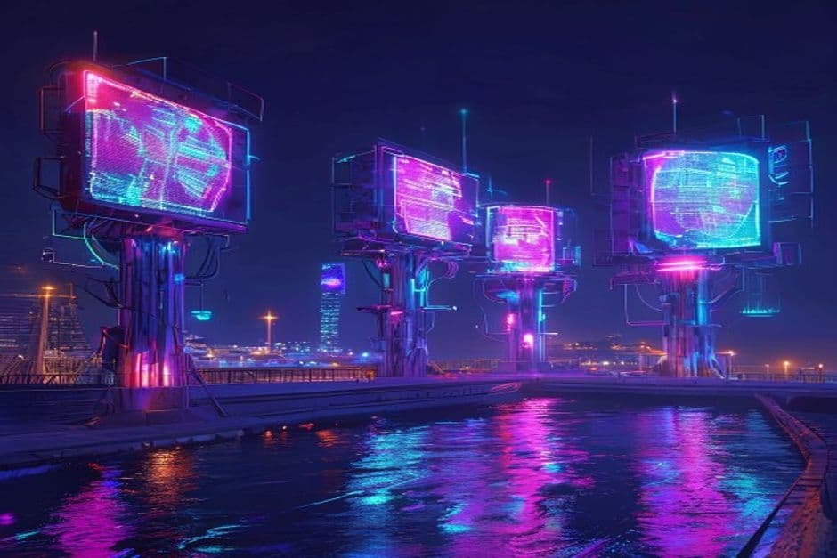 Harbor District Billboard Cluster